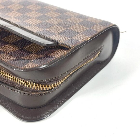 LOUIS VUITTON N51993 Damier Saint Louis Clutch bag pouch with strap Canvas Ebene - Picture 13 of 15